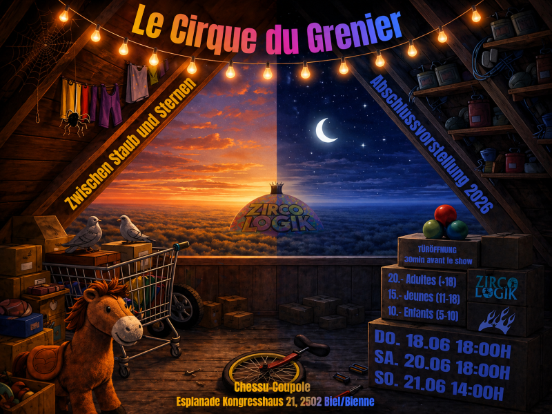 Le Cirque du Grenier, zwischen Staub und Sternen