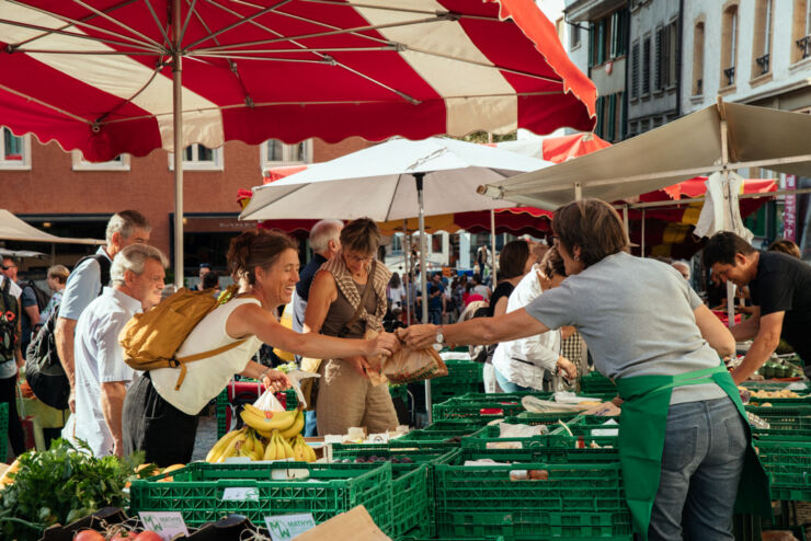 Wochenmarkt Biel