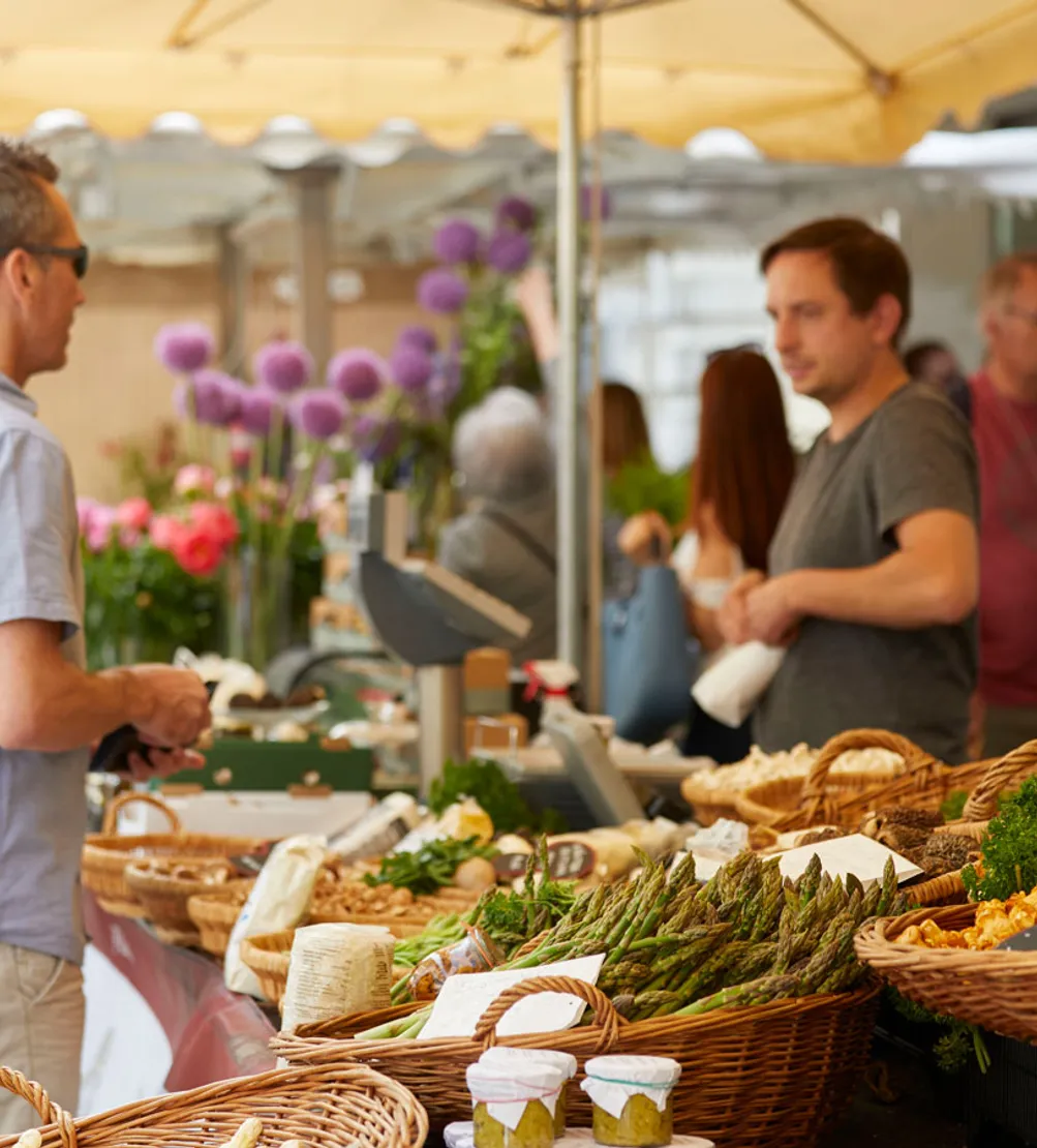Wochenmarkt Solothurn Altstadt