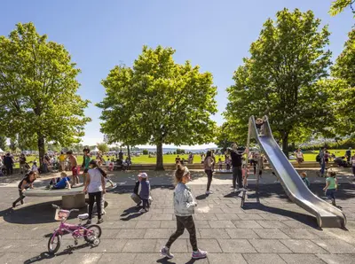 Spielplatz Strandboden